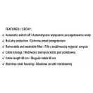 LUND Rýchlovarná kanvica LED displej 1,8 litra 2200 W