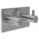 NÁSTENNÝ Nástenný vešiak samolepiaci dvojitý Steely