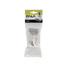 NÁSTENNÝ Nástenný vešiak samolepiaci dvojitý Steely