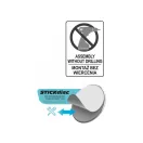 NÁSTENNÝ Nástenný vešiak samolepiaci dvojitý Steely