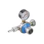 Tlakový regulačný ventil s manometrom 0-4 bar 1/4" x 3/8" vonkajší závit 9 mm adaptér na pripojenie hadice