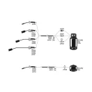 Tlakový regulačný ventil s manometrom 0-4 bar 1/4" x 3/8" vonkajší závit 9 mm adaptér na pripojenie hadice