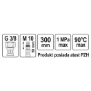 FALA Flexibilná pripojovacia hadica 3/8" x 3/8" 300 mm vnútorná-vonkajšia