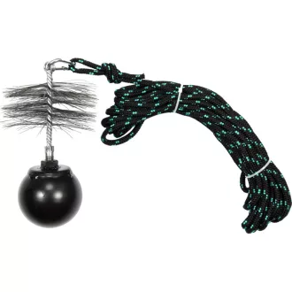 VOREL Kefa na čistenie komínov s guľôčkou 125 mm