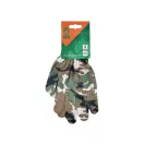 Záhradnícke rukavice FLO so vzorom sivého poľa veľkosť 8