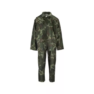 VOREL Nepremokavé oblečenie poľný vzor L