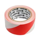 VOREL Samolepiaca označovacia páska červeno-biela 48 mm x 33 m PVC