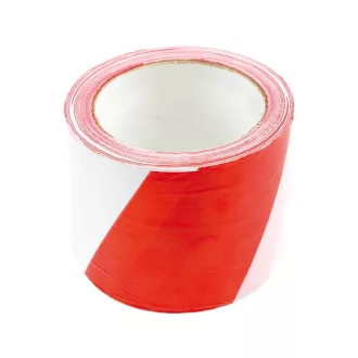 Páska na značenie ciest, červeno-biela 75 mm x 100 m