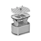 FALA Sprchový žľab 700 mm s otočným sifónom Rotačný