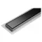 FALA Sprchový odtok 900 mm Black Glass inox