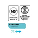 FALA Držiak sprchy samolepiaci