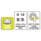 FALA Sprchová hlavica 1 funkcia