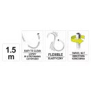 FALA Rúrka sprchová PVC 1,5m