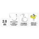 FALA Rúrka sprchová PVC 2,0 m