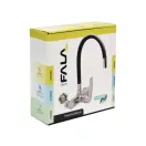 FALA Drezová batéria s nástennou čiernou flexibilnou trubkou + príslušenstvo