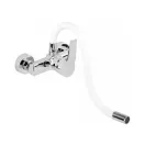 FALA Drezová batéria s nástennou bielou flexibilnou trubkou + príslušenstvo