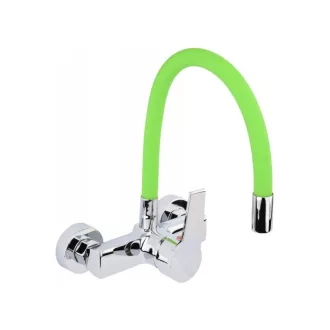   FALA Drezová batéria s nástennou zelenou ohybnou rúrou + príslušenstvo