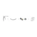 FALA Drezová batéria s čiernou flexibilnou hadicou