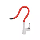 FALA Drezová batéria s ohybnou hadicou červenej farby + príslušenstvo