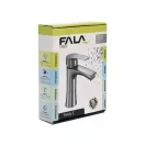 FALA Umývadlová batéria + príslušenstvo inox Steely3