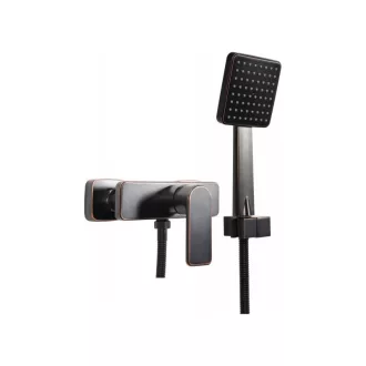 FALA Sprchová batéria + príslušenstvo Retro Black 3