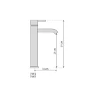 FALA Umývadlová batéria + príslušenstvo Retro Bronze 2