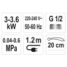 FALA Ohrievač vody drezová batéria prietoková