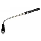 VOREL Snímací magnet s teleskopickou rukoväťou a LED svetlom 170-565 mm