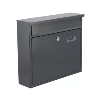   VOREL Poštová schránka šedá s 2 kľúčmi 310 x 360 x 100 mm