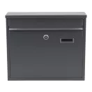 VOREL Poštová schránka šedá s 2 kľúčmi 310 x 360 x 100 mm