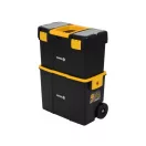 VOREL Box na náradie na kolieskach 2 diely 460 x 260 x 630 mm
