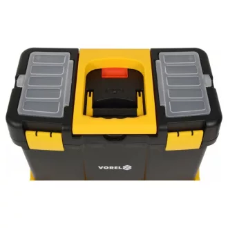   VOREL Box na náradie na kolieskach 2 diely 460 x 260 x 630 mm