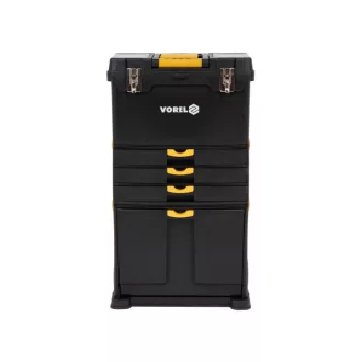   VOREL Box na náradie na kolieskach 3 diely 450 x 280 x 820 mm