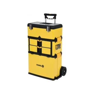   VOREL Box na náradie na kolieskach 3 diely 540 x 370 x 850 mm