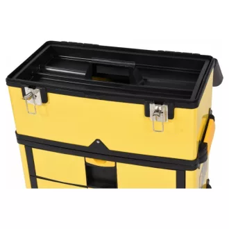   VOREL Box na náradie na kolieskach 3 diely 540 x 370 x 850 mm