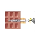 CELO MFR SB hmoždinka so zápustnou hlavou so šesťhrannou hlavou integrovanou podložkou 8 x 100 mm (4 ks/c