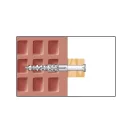 CELO MFR SB hmoždinka so zápustnou hlavou so šesťhrannou hlavou integrovanou podložkou 8 x 100 mm (4 ks/c