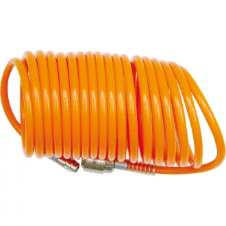 VOREL Pneumatická hadica (Špirála) 5 x 8 mm x 5 m PE