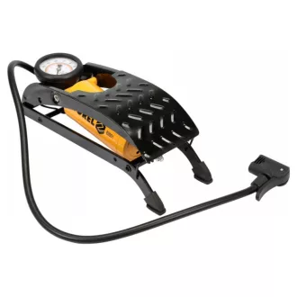 VOREL Nožná pumpa s manometrom 0,7 MPa