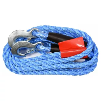 VOREL Ťažné lano 2500 kg s titánovými sponami