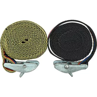   VOREL Sada popruhov na zaistenie nákladu 2 diely 2,5 m x 25 mm