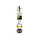 VOREL Batéria LED svietidlo 3+1W