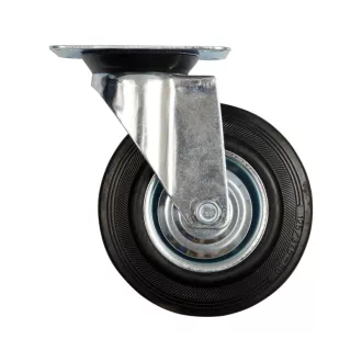 VOREL Priemyselná otočná vidlica kolesa 75 mm 75 kg