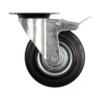 VOREL Priemyselné koleso s otočnou brzdou 75 mm 40 kg