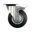 VOREL Priemyselné koleso s otočnou brzdou vidlice 100 mm 60 kg