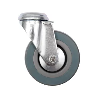 VOREL Priemyselná otočná vidlica kolesa 100 mm 45 kg