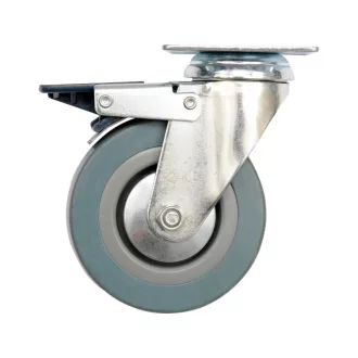   VOREL Priemyselné koleso s otočnou brzdou vidlice 100 mm 45 kg