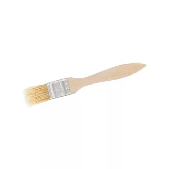 Dvojitá kefa s rukoväťou z tvrdého dreva 1"