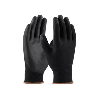 SCARAB-ECO/08 Máčané montážne rukavice ČIERNA