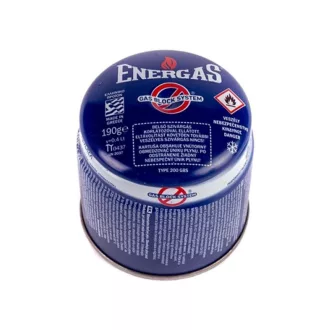 Jednorazová plynová fľaša s ventilom (PB) 190 g